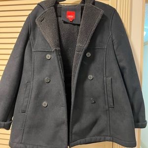 Great navy jacket. Size Large.
